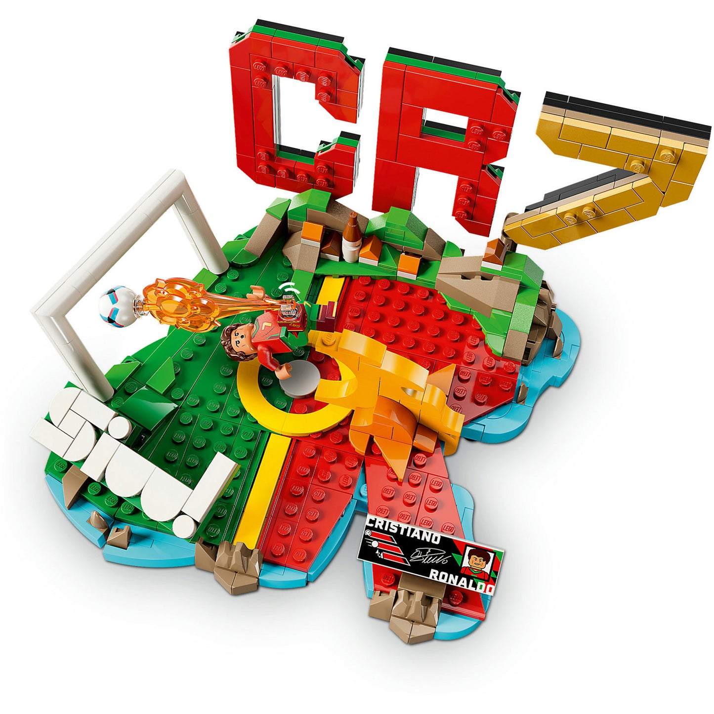 43012 Editions Cristiano Ronaldo - Fussball-Highlights, Konstruktionsspielzeug