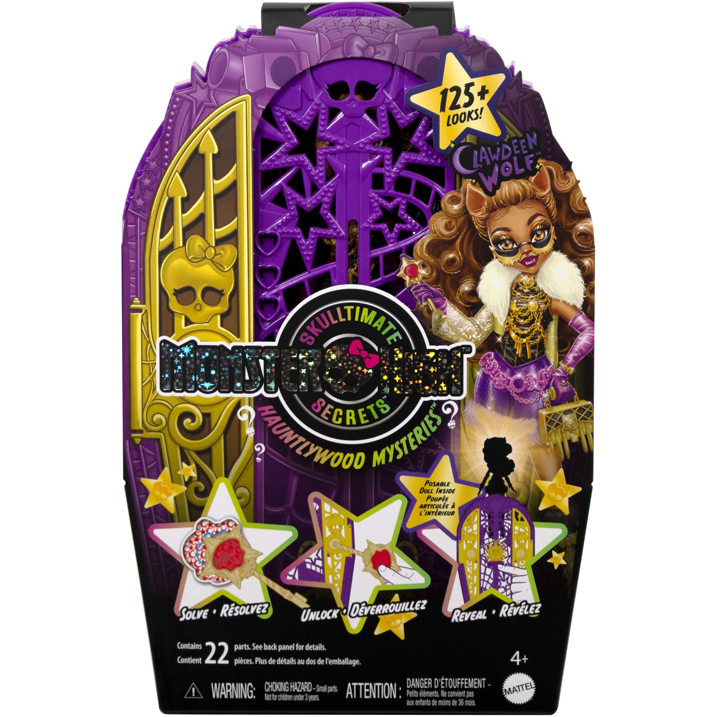 Monster High Verborgene Schätze Clawdeen, Puppe