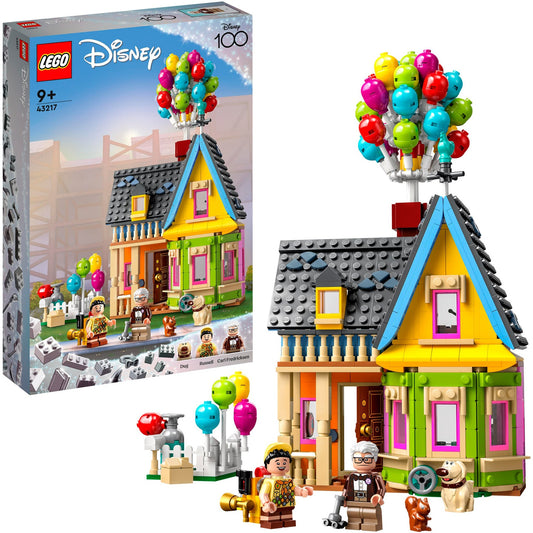 LEGO 43217 Disney Carls Haus aus "Oben", Konstruktionsspielzeug