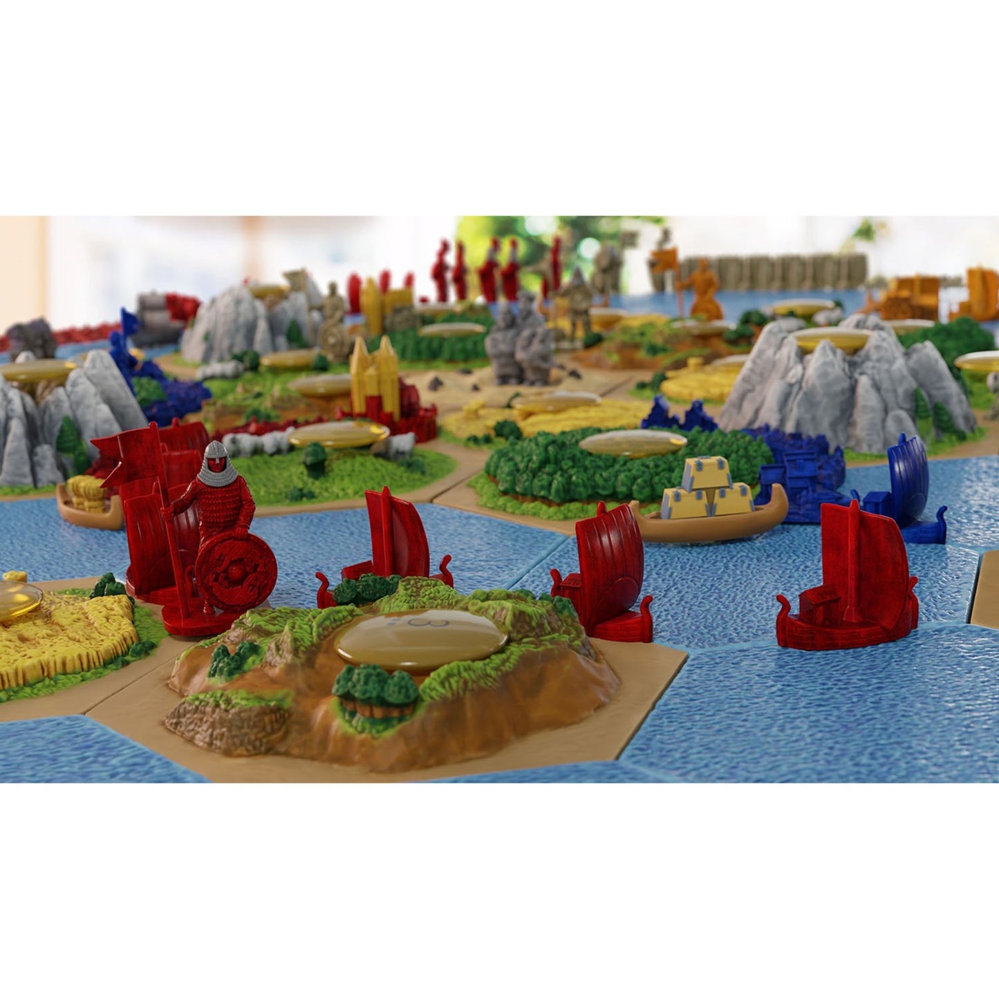 KOSMOS CATAN 3D - Seefahrer + Städte & Ritter, Brettspiel