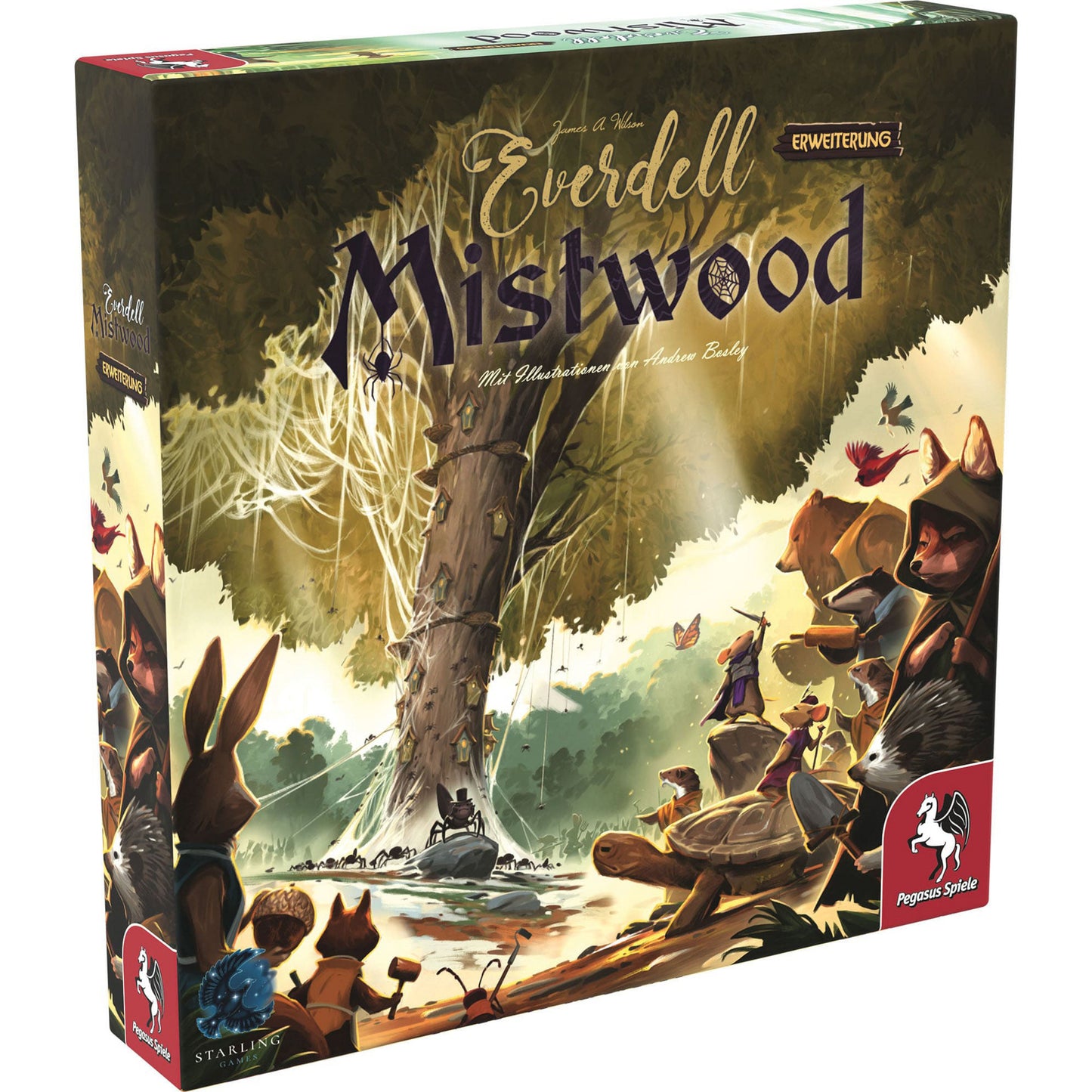 Everdell: Mistwood, Brettspiel