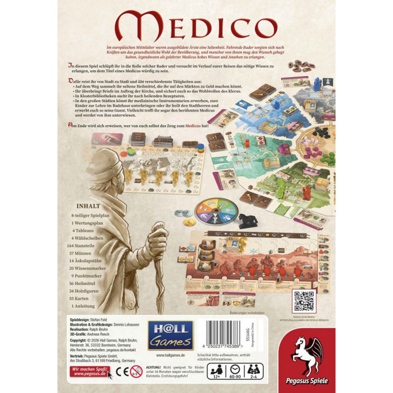 Medico, Brettspiel