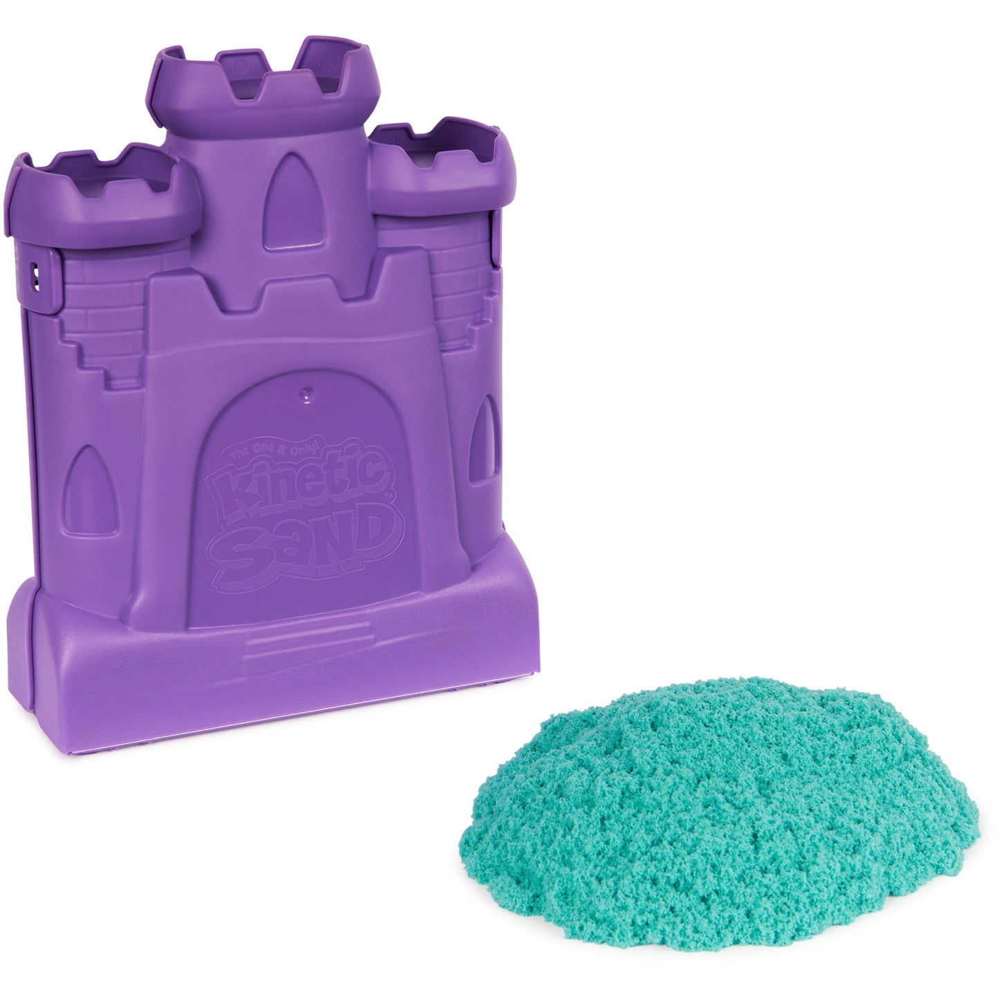 Spin Master Kinetic Sand - Burgen Köfferchen, Spielsand