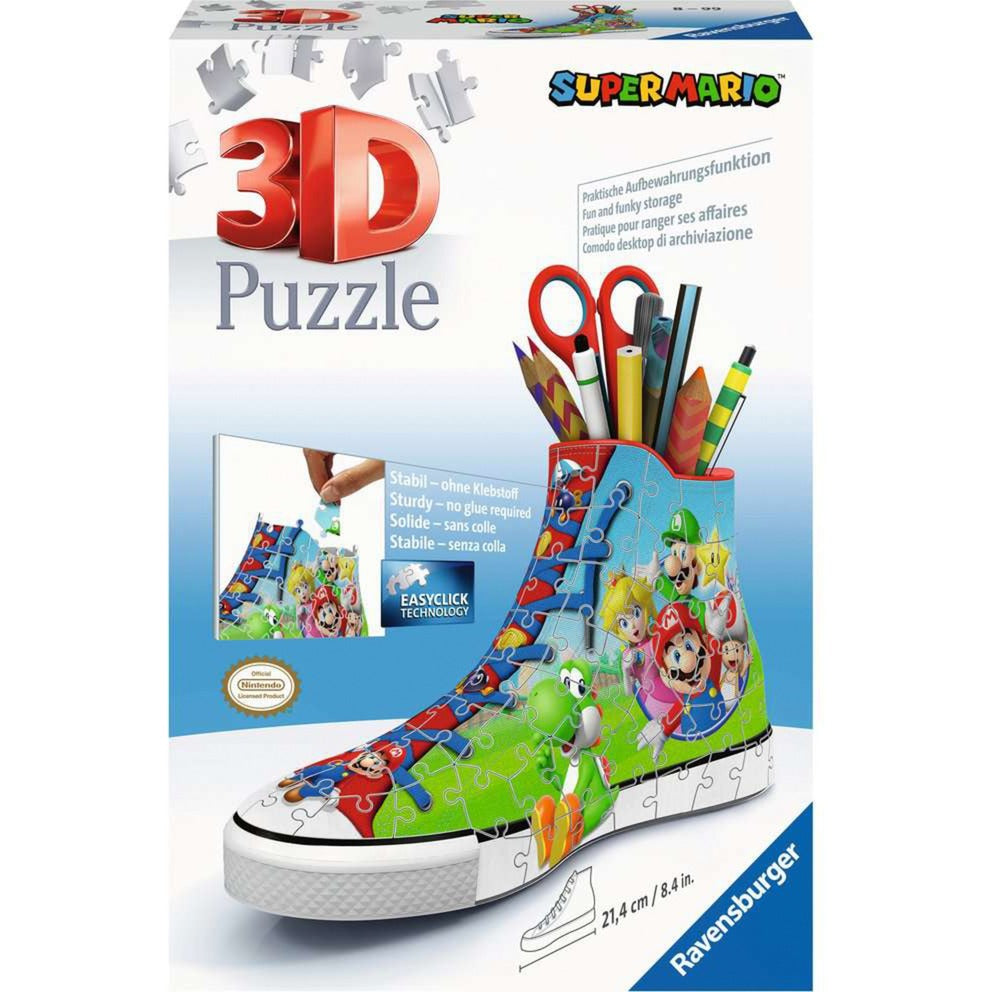 Ravensburger 3D Puzzle Sneaker Super Mario