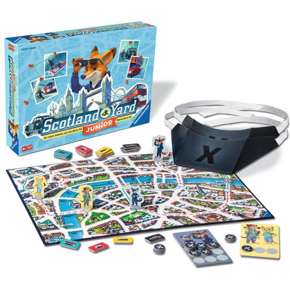 Ravensburger Scotland Yard Junior, Brettspiel