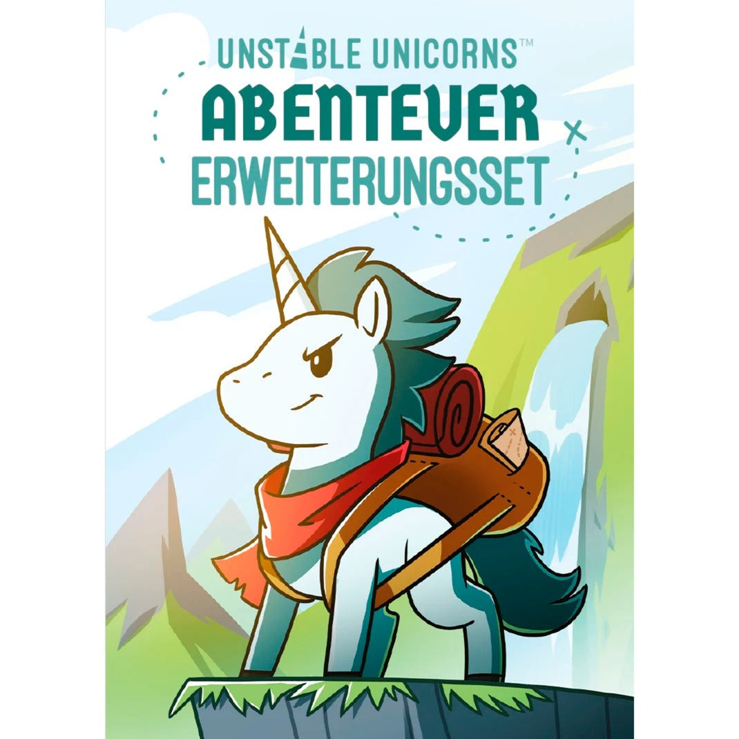 Asmodee Unstable Unicorns - Abenteuer Erweiterungsset, Kartenspiel