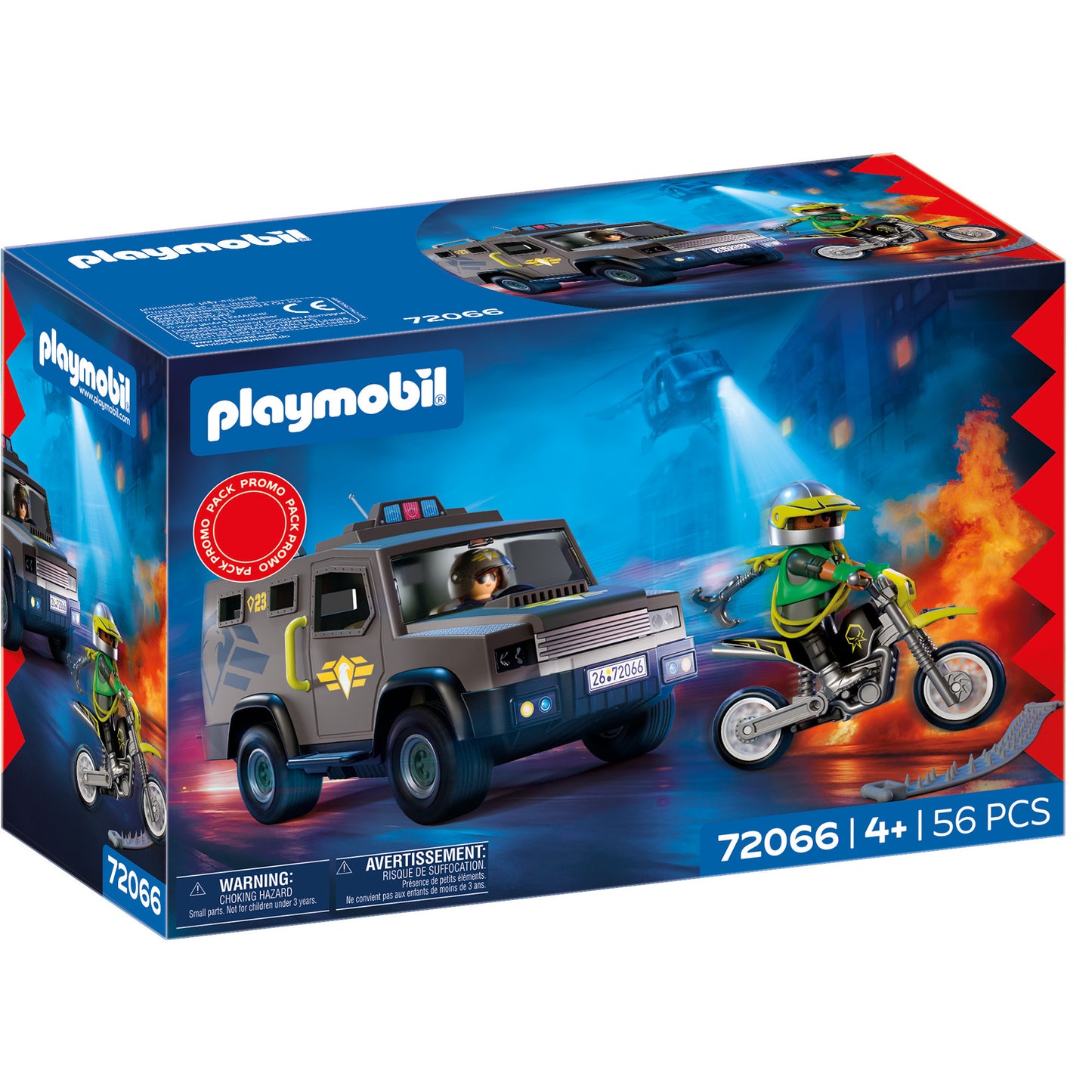 72066 SWAT-Einsatzfahrzeug, Konstruktionsspielzeug