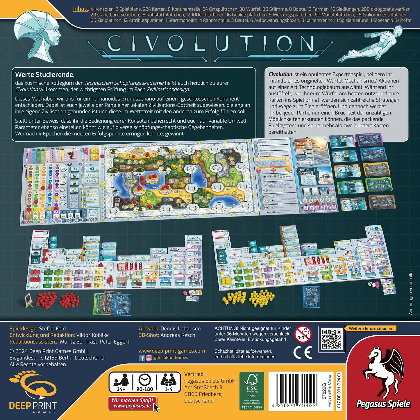 Civolution, Brettspiel