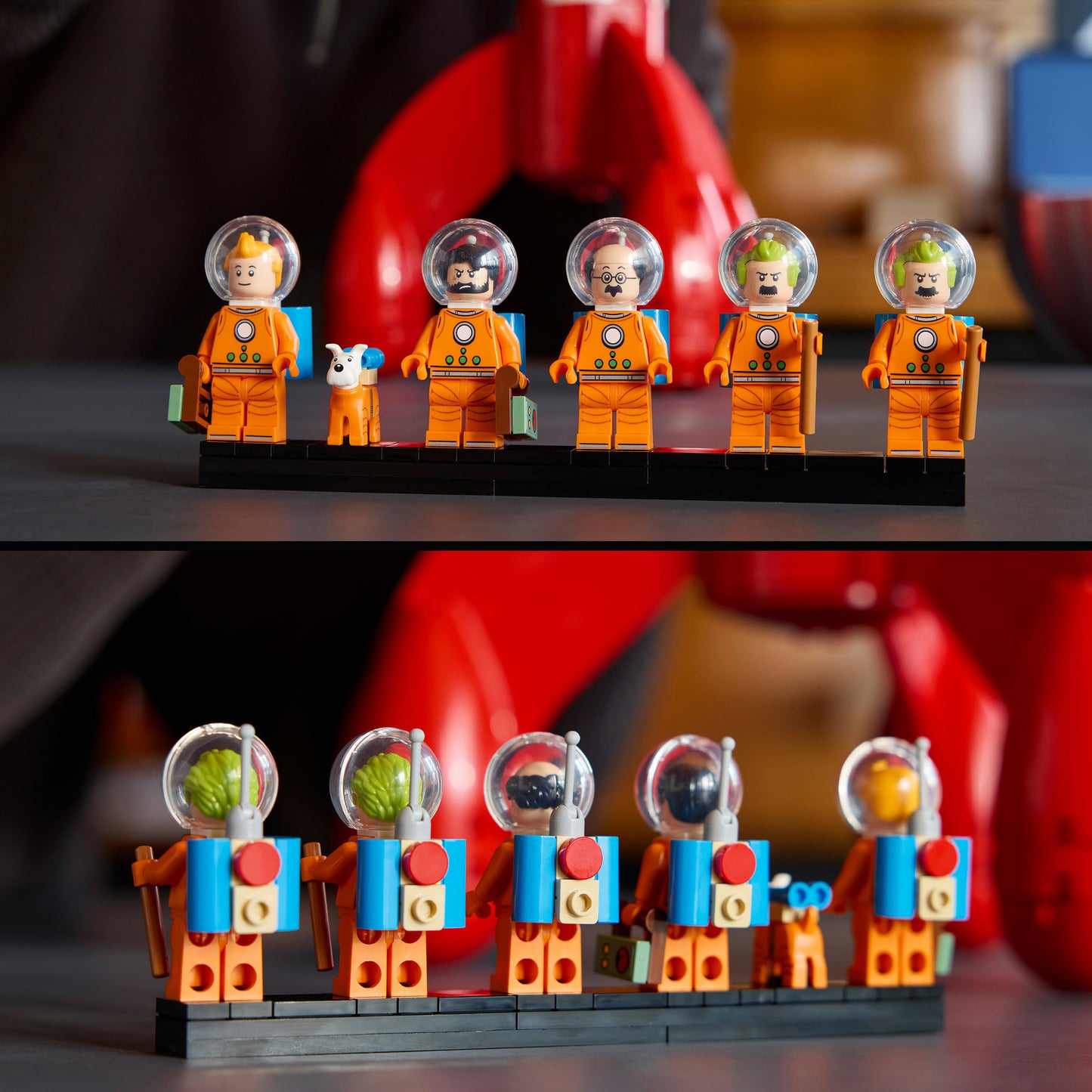 21367 Ideas Die Mondrakete von Tintin, Konstruktionsspielzeug