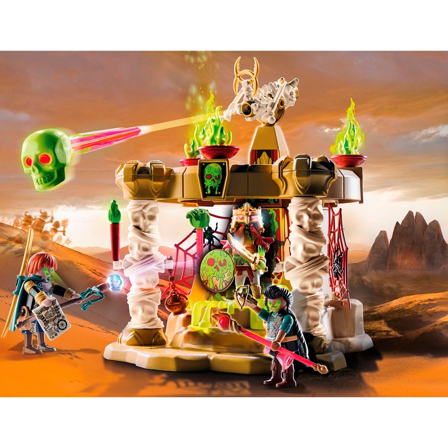 PLAYMOBIL 70751 Novelmore Sal'ahari Sands - Tempel der Skelettarmee, Konstruktionsspielzeug