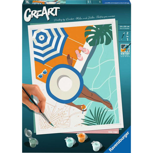 CreArt - Poolzeit, Malen