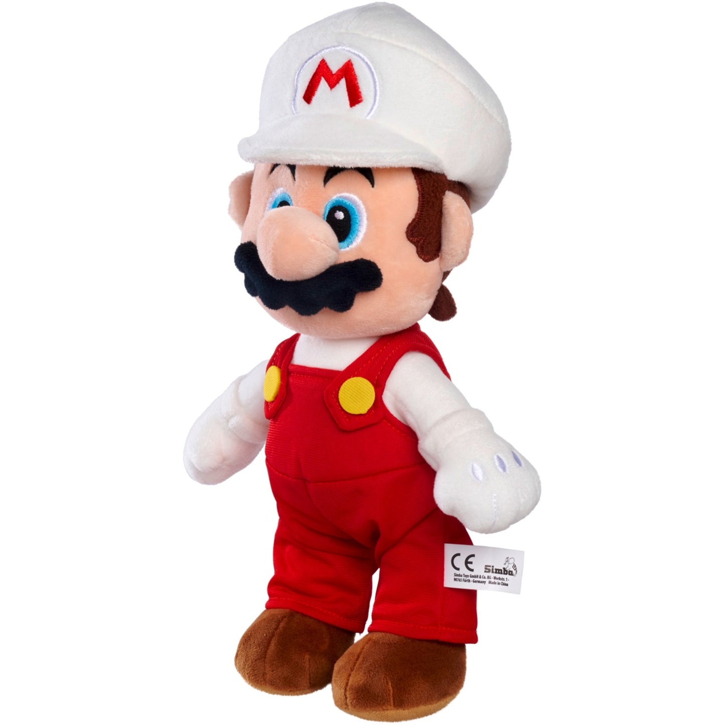 Simba Super Mario - Feuer Mario Plüsch (30 cm)