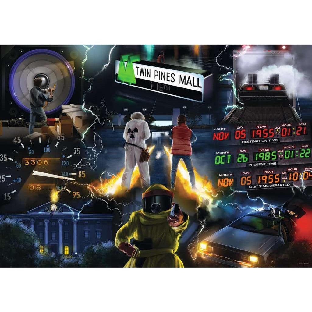 Ravensburger Puzzle Universal VAULT Movie Collection - Back to the Future (1000 Teile)