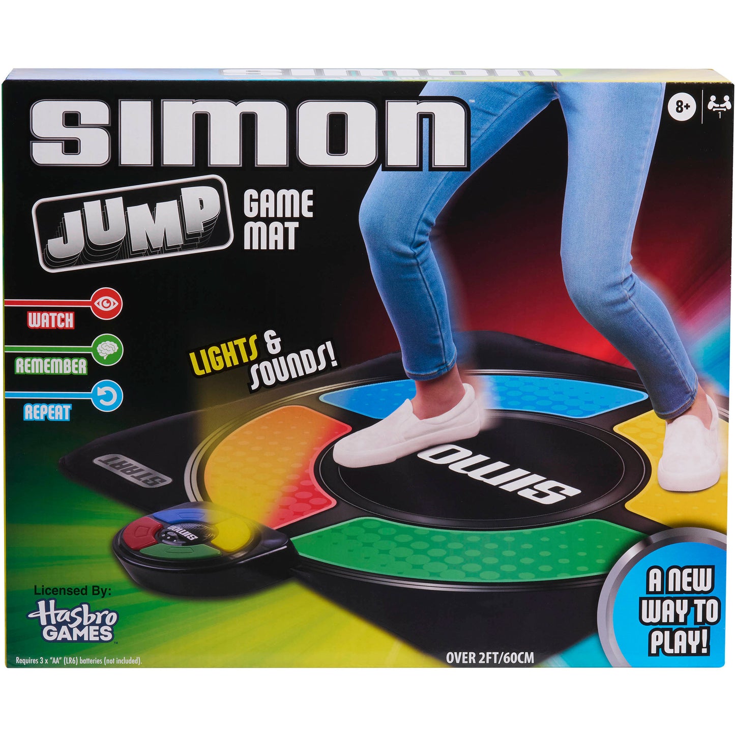 Hasbro Simon Jump Game Mat, Geschicklichkeitsspiel