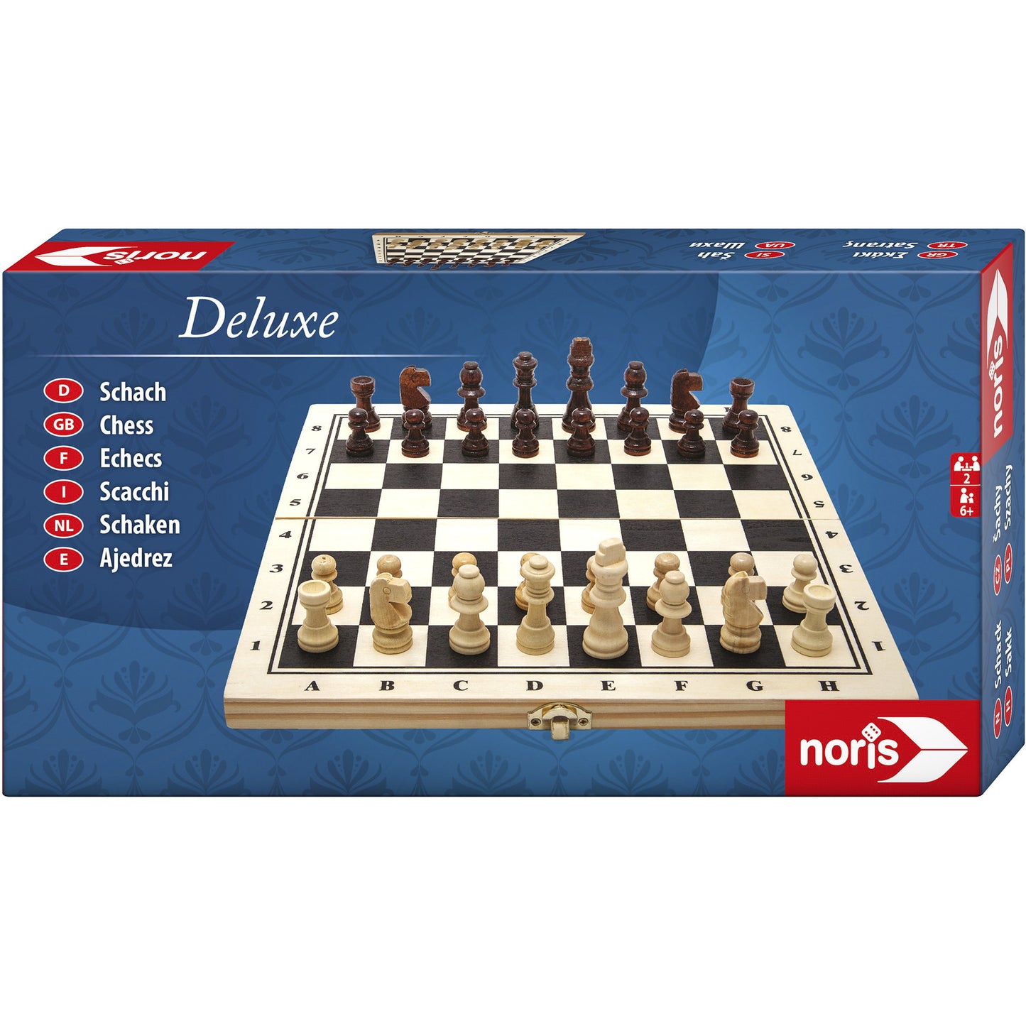 Deluxe Holz - Schach, Brettspiel