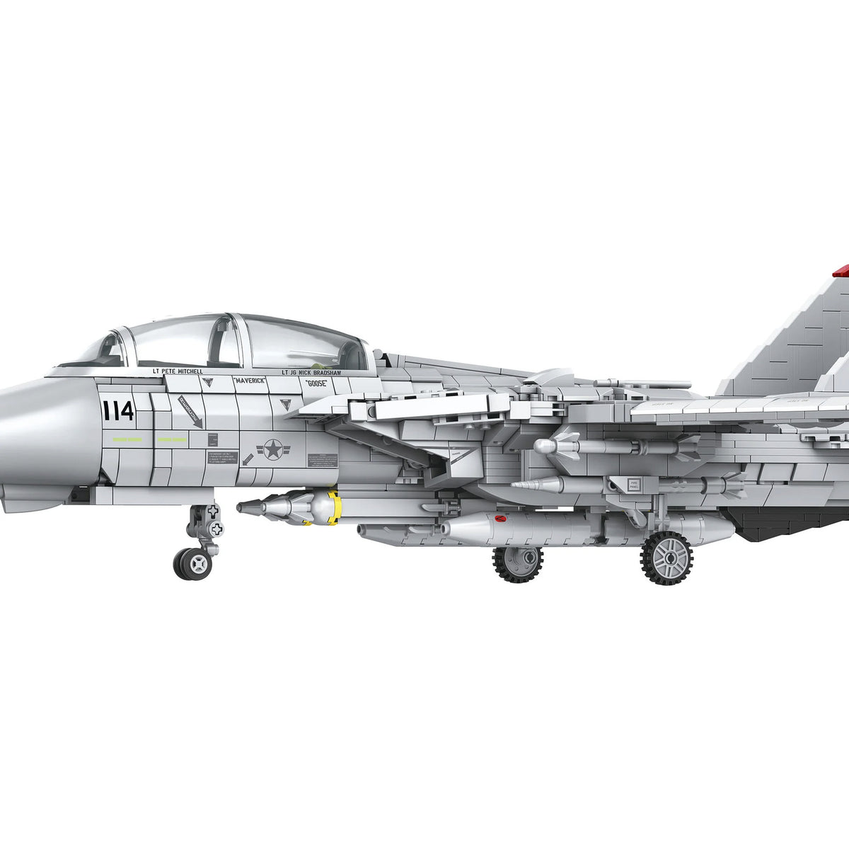 Maverick's F-14A Tomcat Top Gun - Brick System, Konstruktionsspielzeug