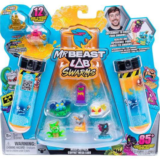 MrBeast Lab Swarms S2 Mega Lab 12 Pack - Sort 4, Spielfigur