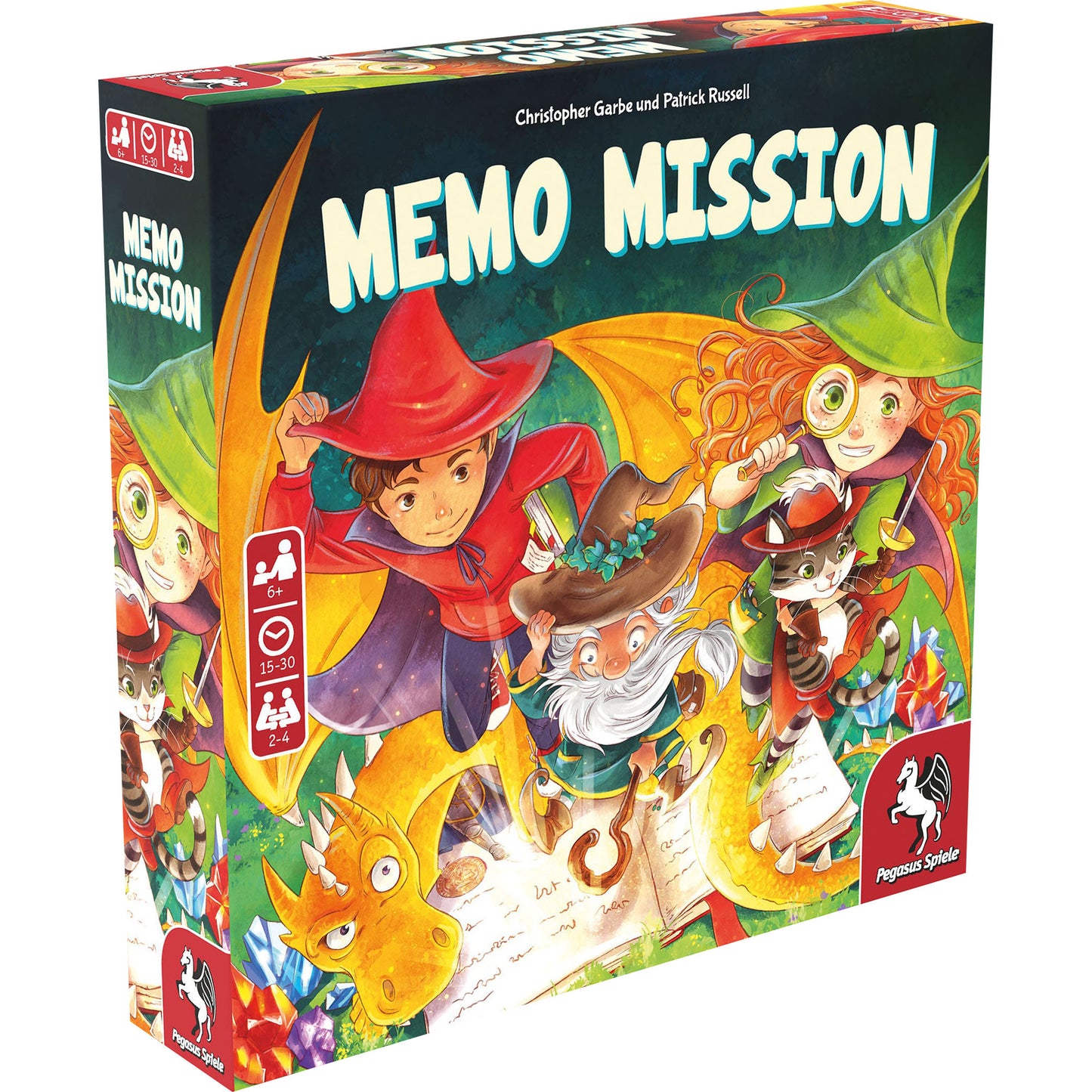 Memo Mission, Brettspiel