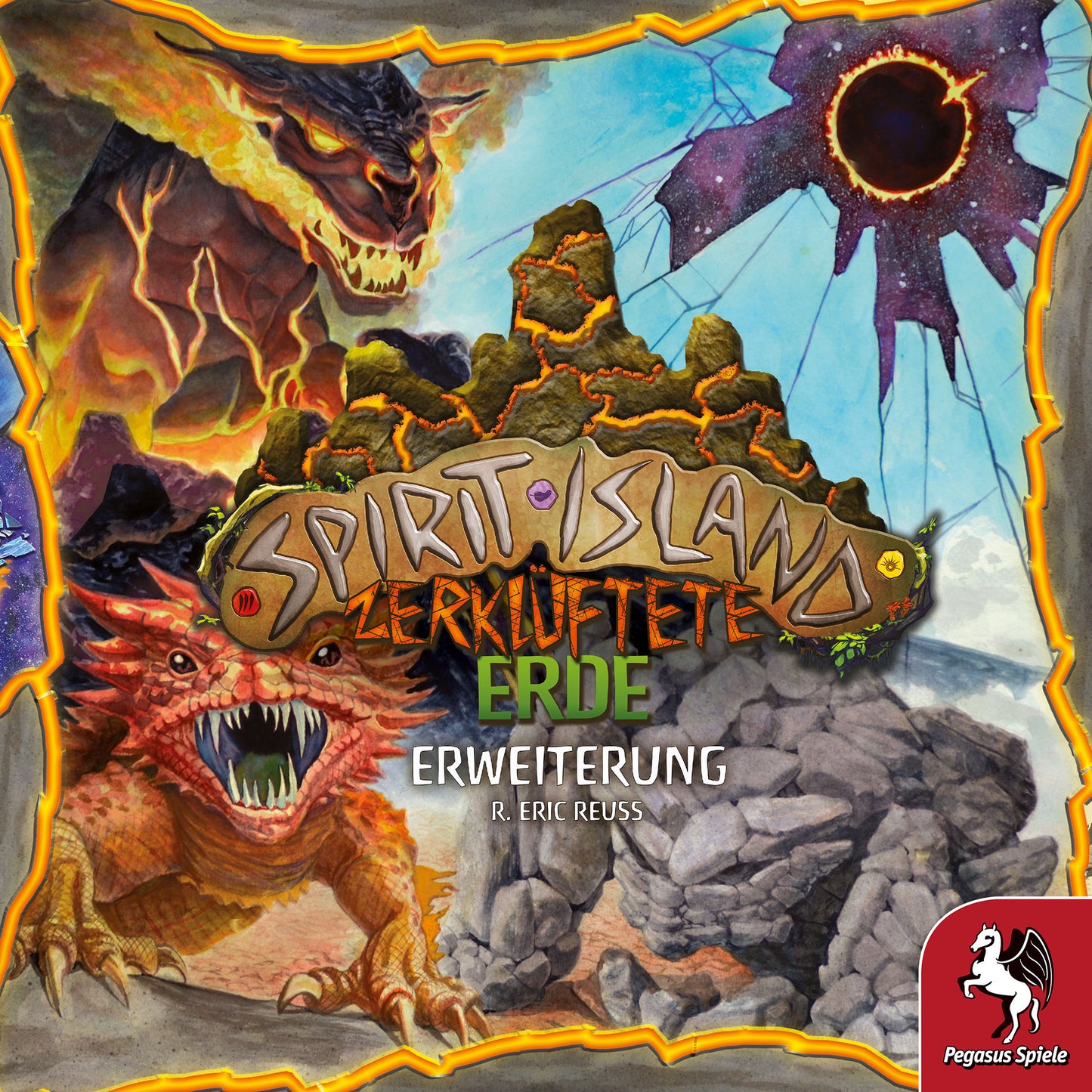 Spirit Island: Zerklüftete Erde, Brettspiel