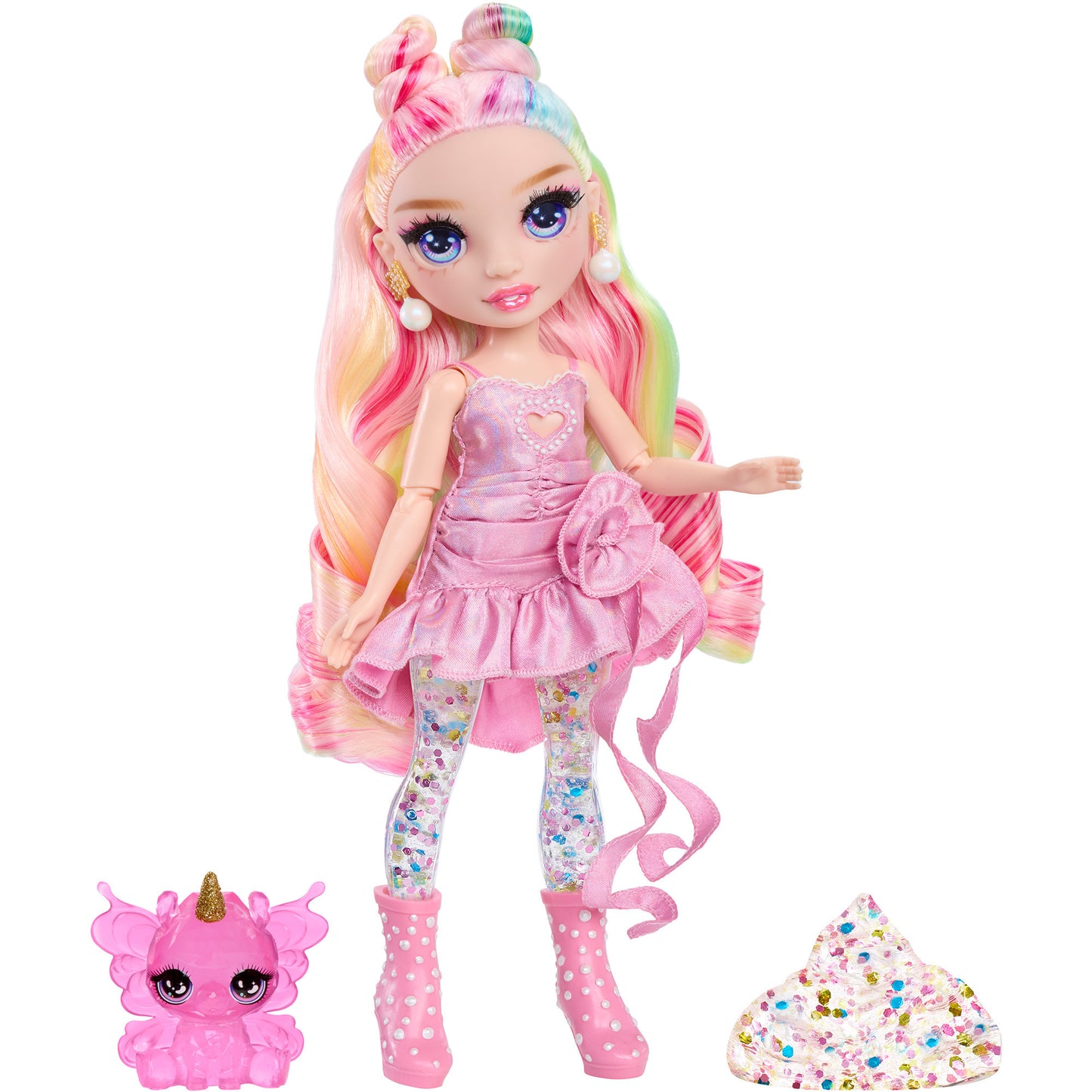 Rainbow High Shimmers with Slime - Bella, Puppe