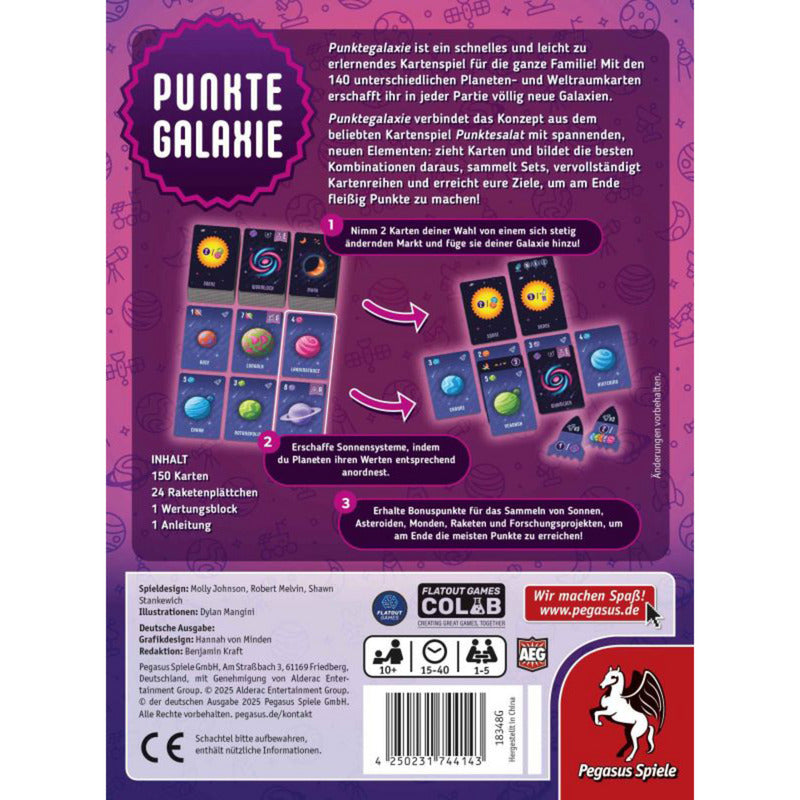 Punktegalaxie, Gesellschaftsspiel