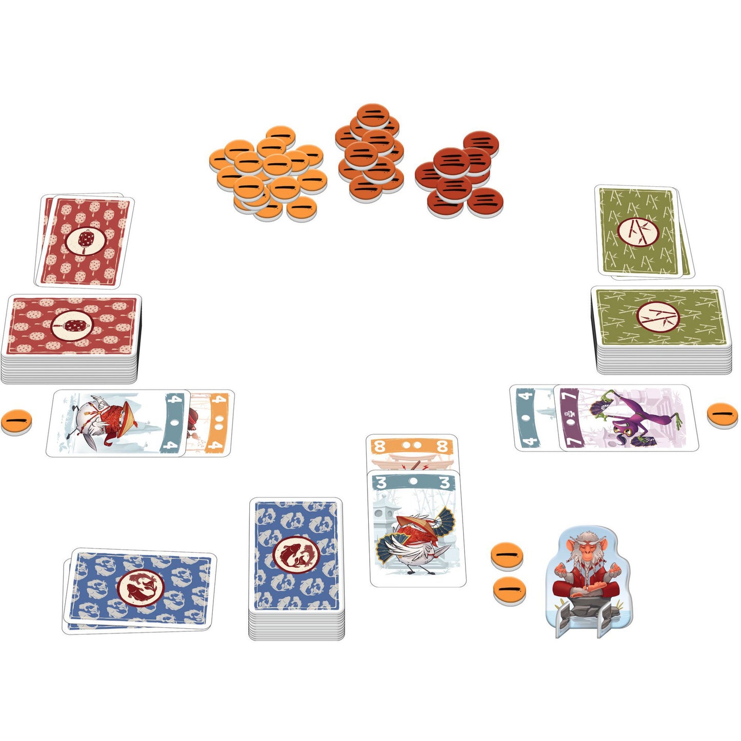 Meister Makatsu, Kartenspiel