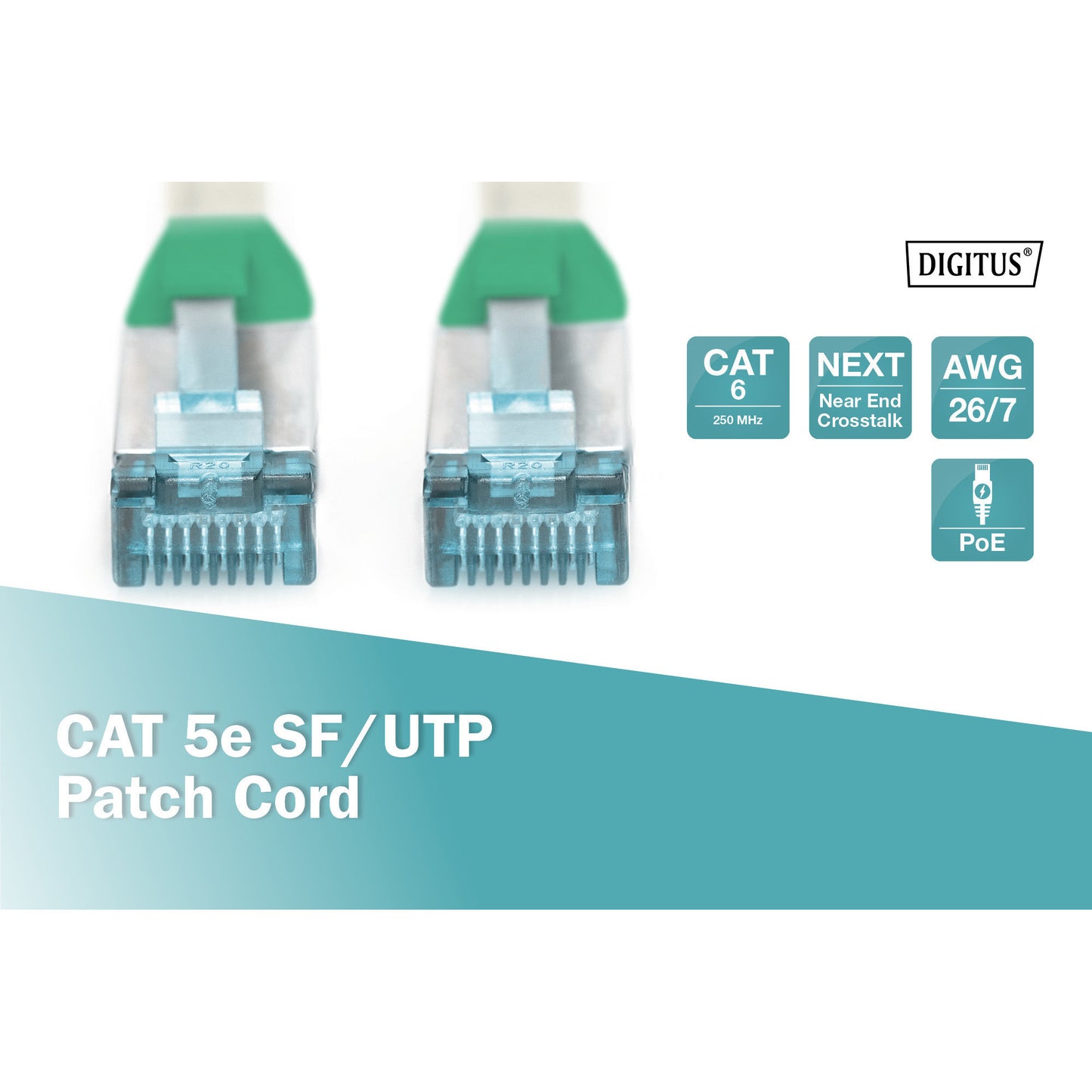 Premium Cat.5e SF/UTP Crossover Patchkabel