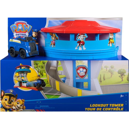 Paw Patrol - Lookout Tower Hauptquartier Spielset, Spielgebäude