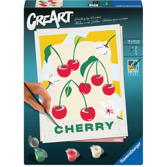 CreArt - Kirschen, Malen