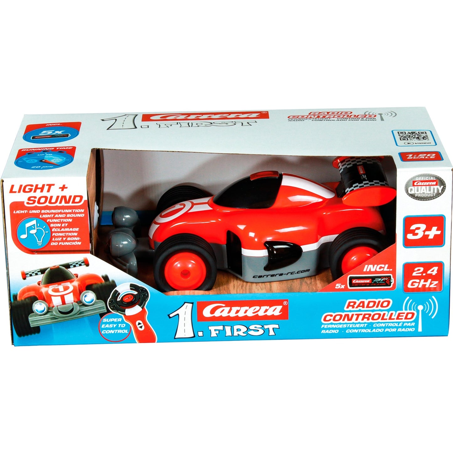 Carrera 2,4GHz First RC Racer (rot/gelb)