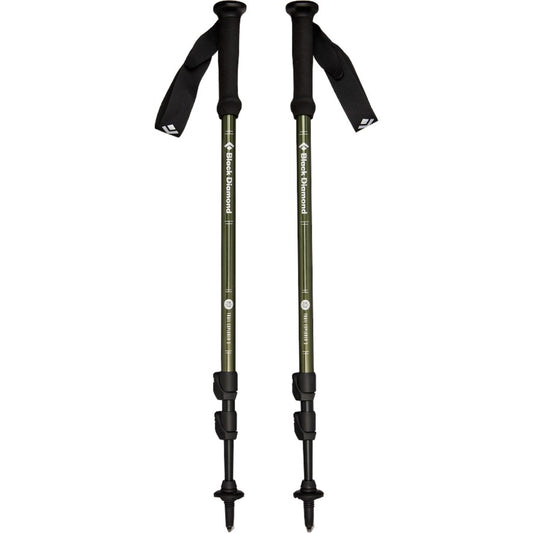 Black Diamond Trekkingstöcke Explorer 3 (schwarz, 1 Paar, 100 bis 140 cm)