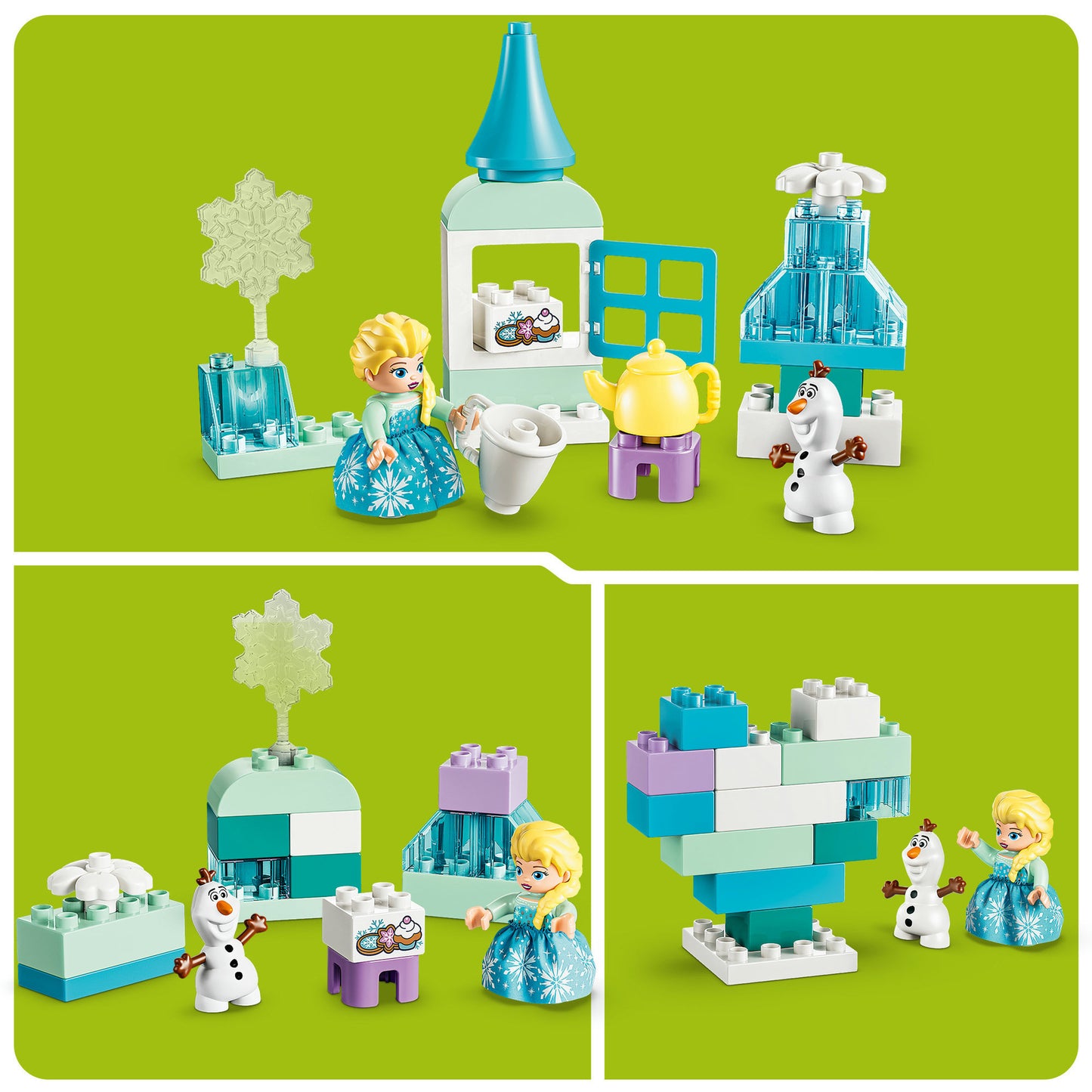 10462 DUPLO Disney Frozen Kreativbox mit Elsa und Olaf, Konstruktionsspielzeug