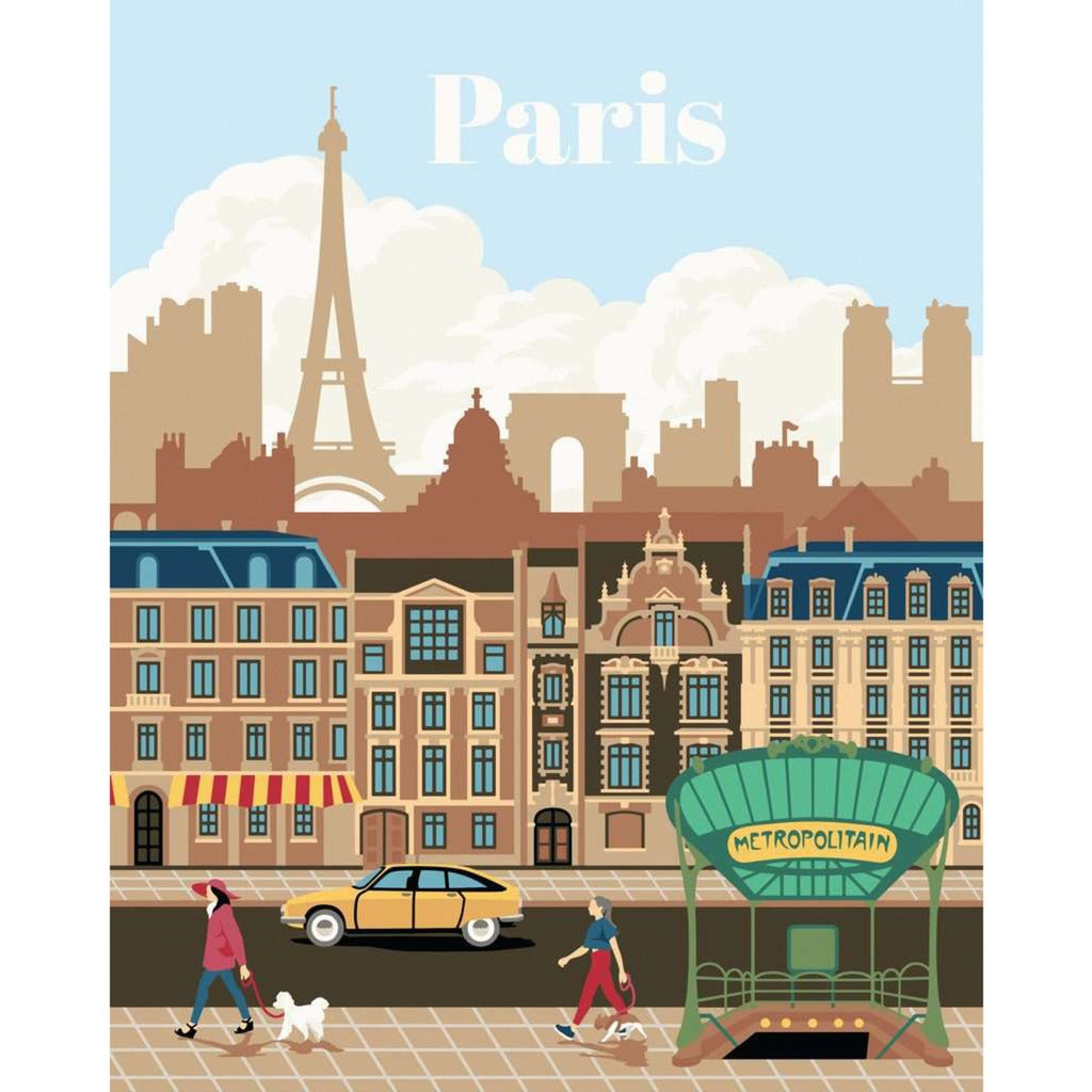 Ravensburger CreArt - Colorful Paris, Malen