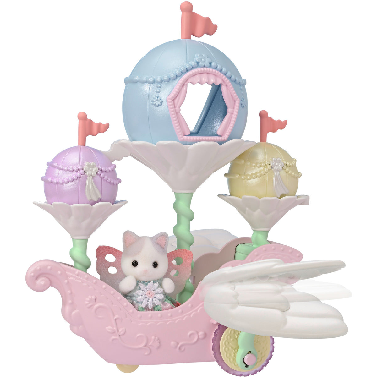 Sylvanian Families - Magisches Ballonschiff mit Figur, Konstruktionsspielzeug