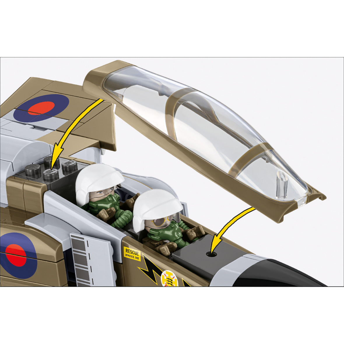 F-4M Phantom II (FGR.2), Konstruktionsspielzeug
