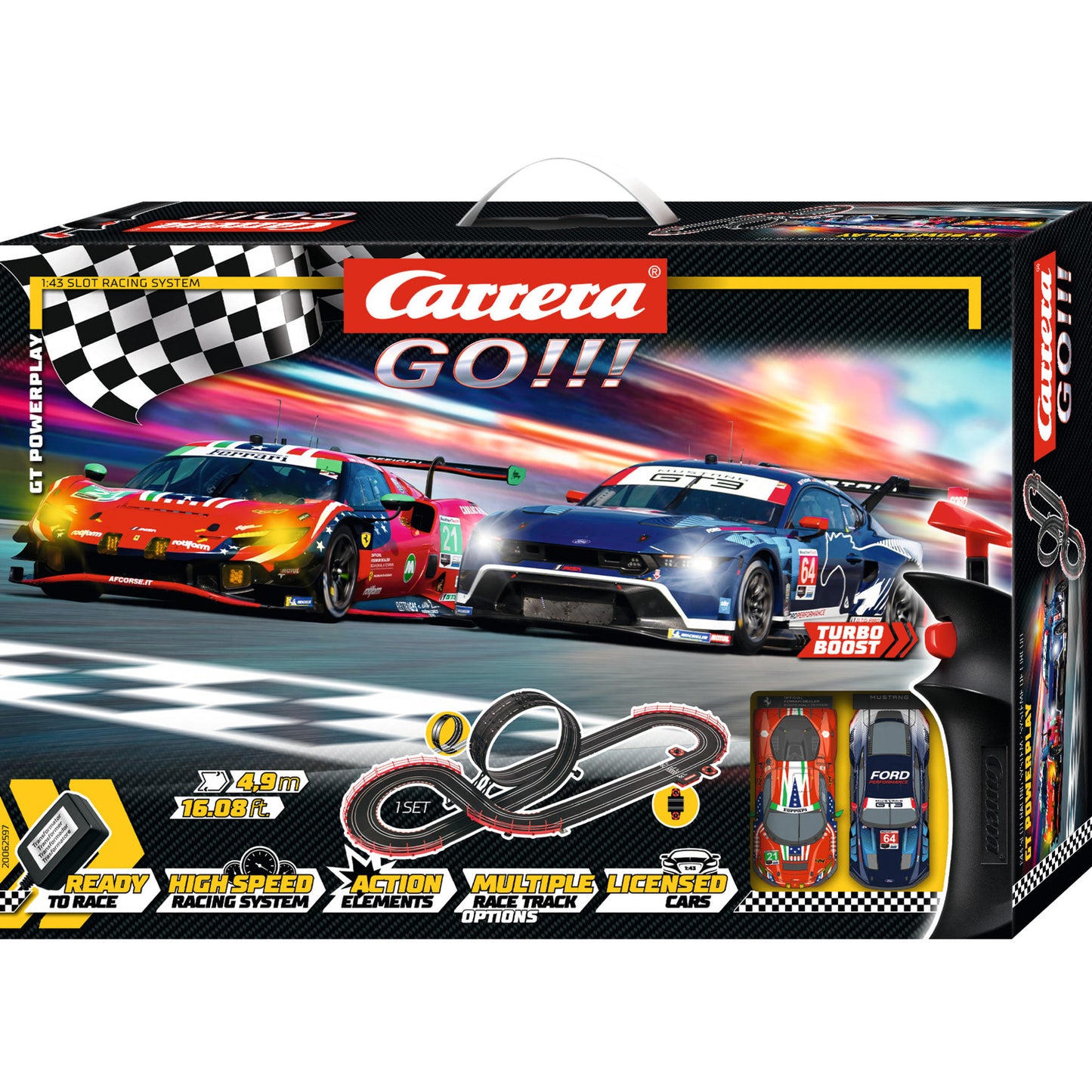 GO!!! GT Powerplay, Rennbahn