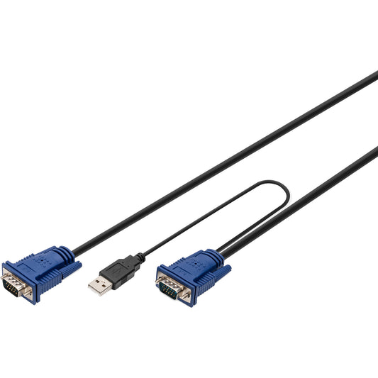 KVM-Kabelsatz USB DS-19231, für KVM-Konsolen, Y-Kabel