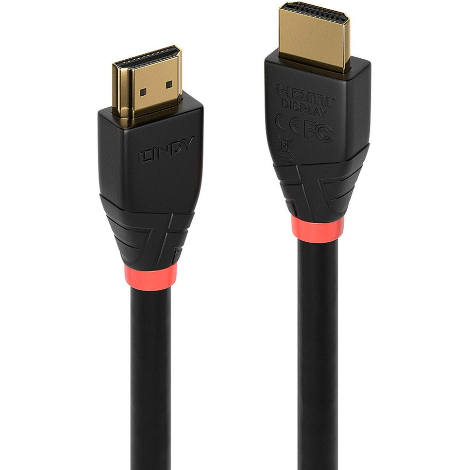 Lindy Aktives HDMI-Kabel 18G (schwarz, 10 Meter)