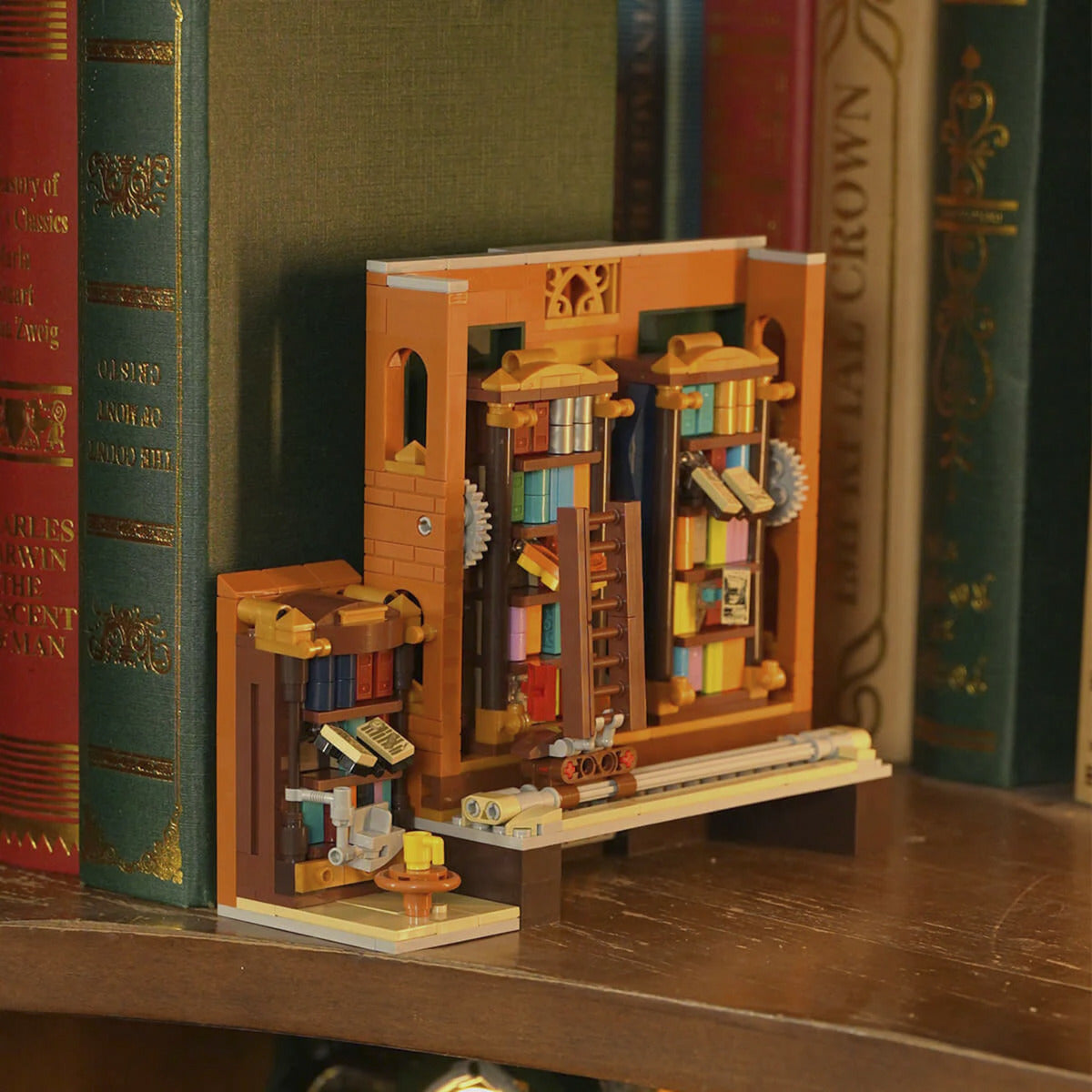 Steampunk Time Rift Bibliothek, Konstruktionsspielzeug