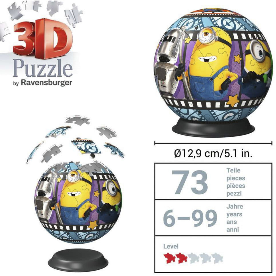 3D Puzzleball Minions 3