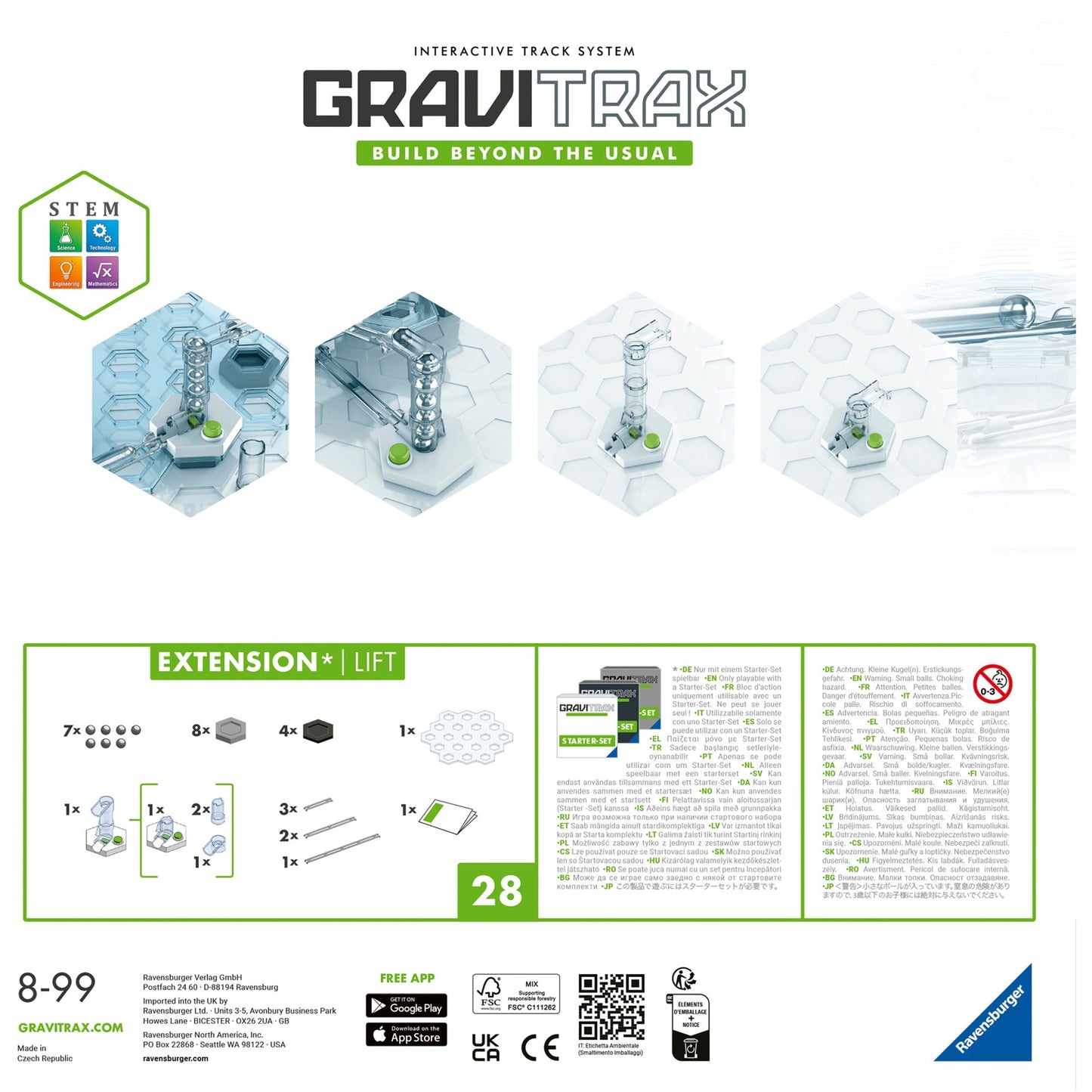 Ravensburger GraviTrax Extension Lift, Bahn