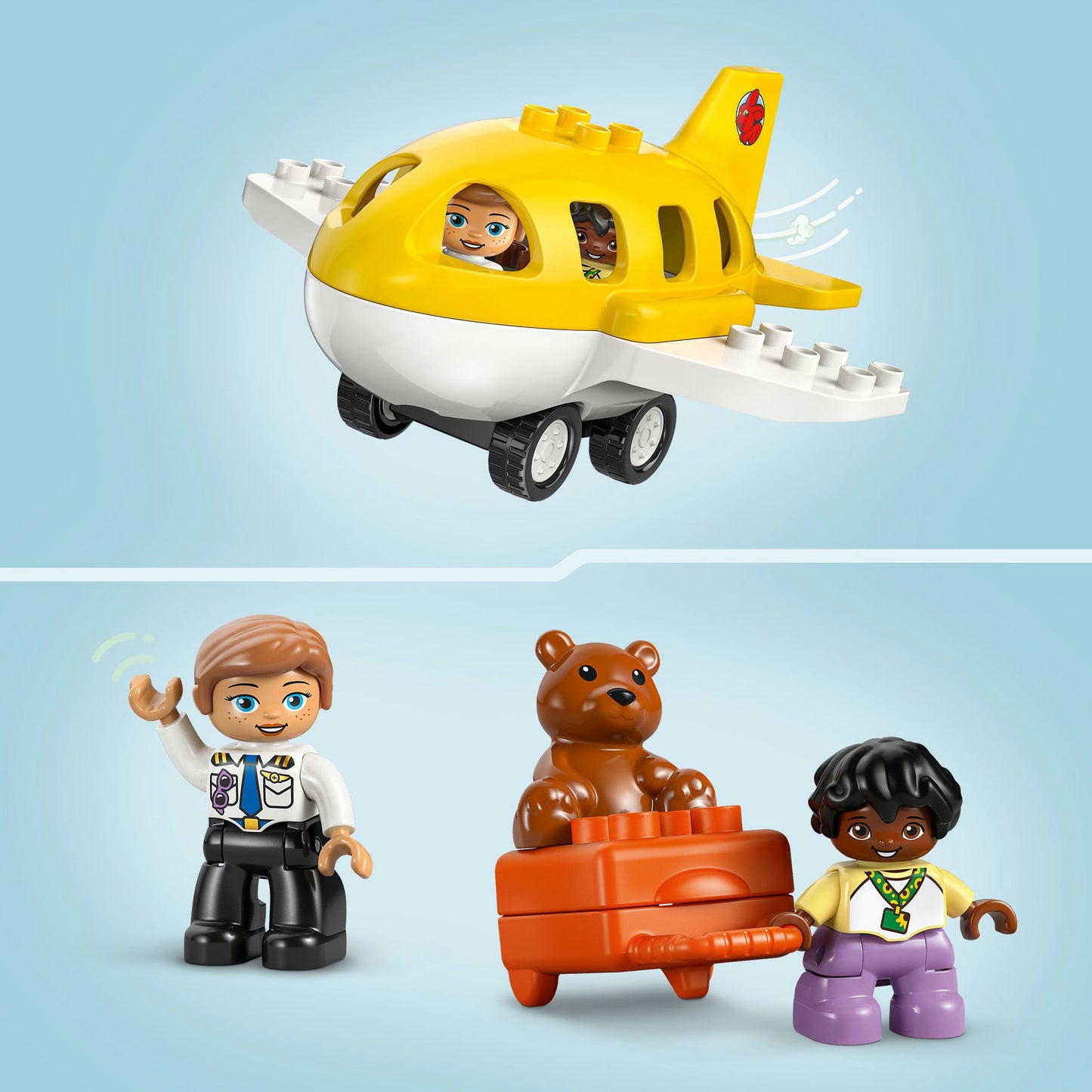 10443 DUPLO Town Erster Besuch im Flughafen, Konstruktionsspielzeug