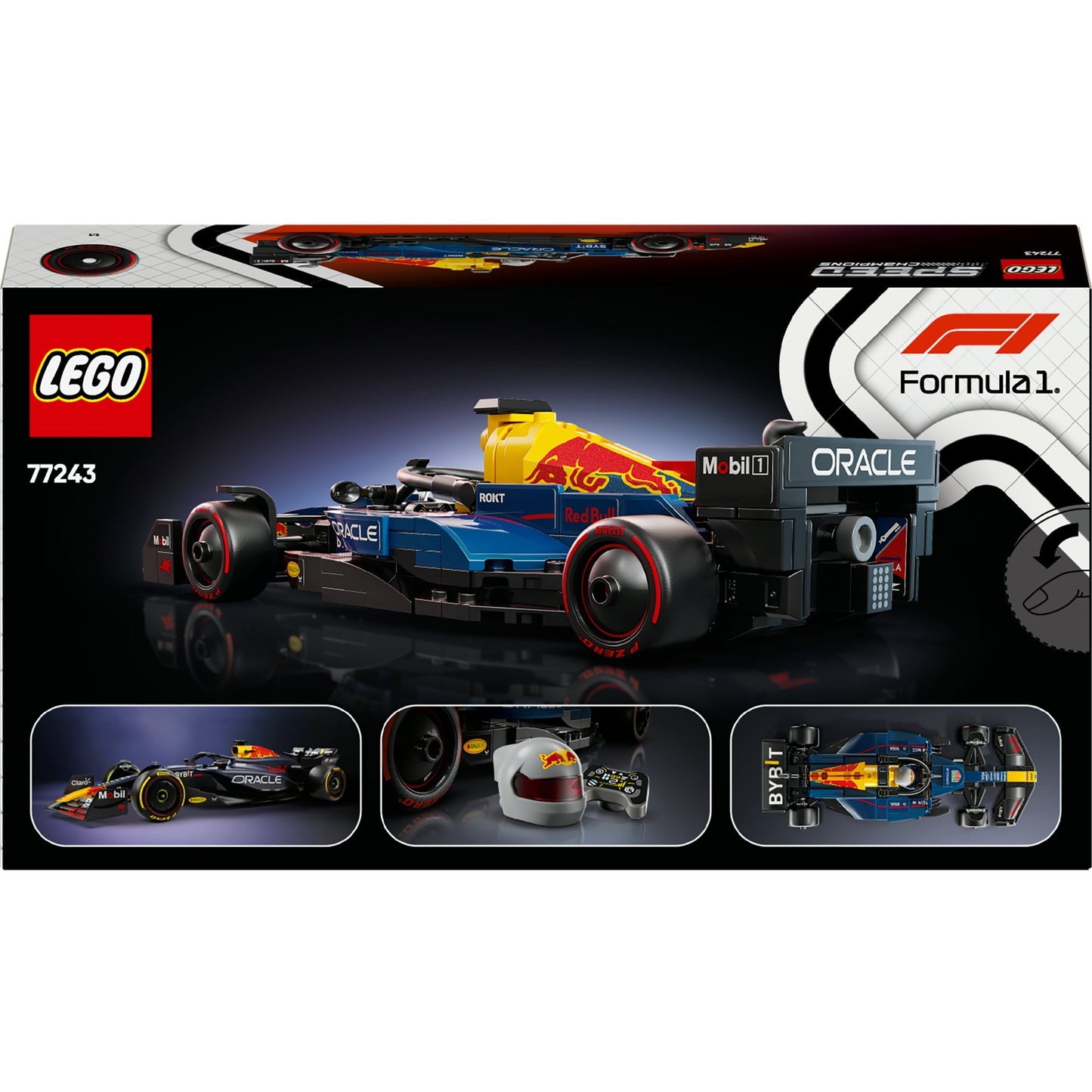 77243 Speed Champions Oracle Red Bull Racing RB20 F1 Rennauto, Konstruktionsspielzeug