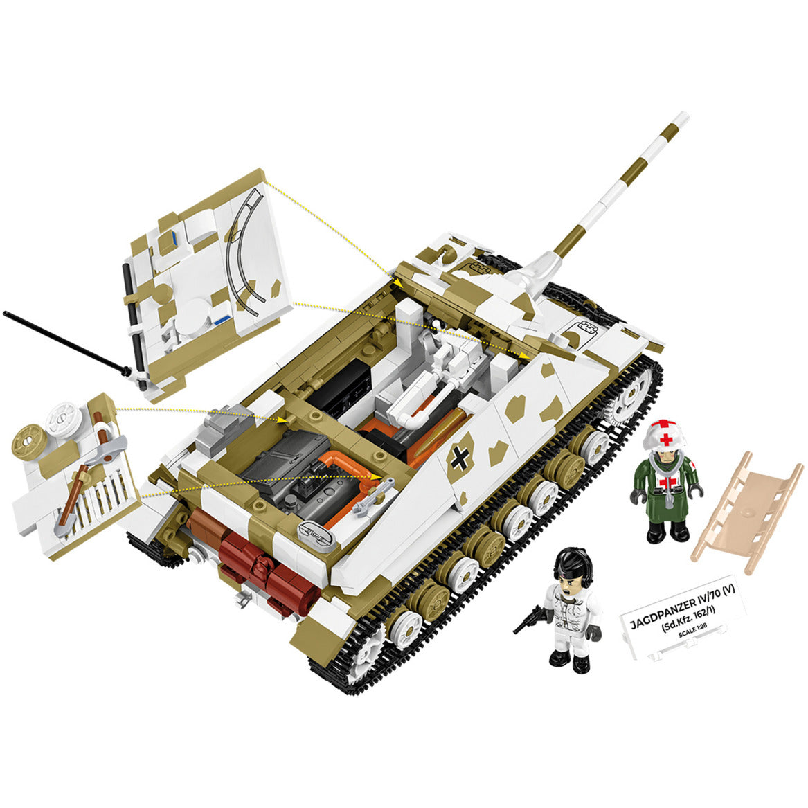 Jagdpanzer IV/70 (V) (Sd.Kfz.162/1), Konstruktionsspielzeug
