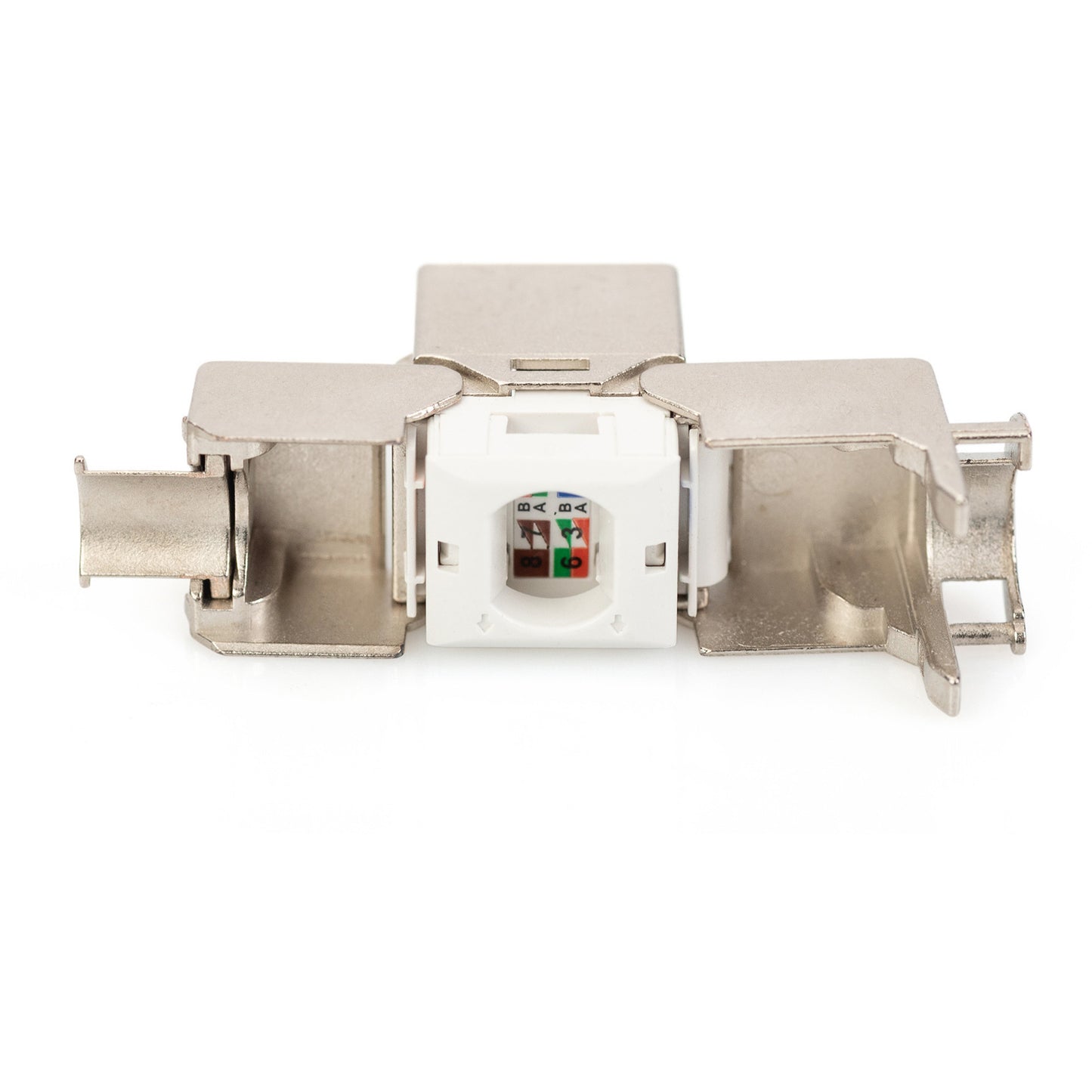 CAT 6A Keystone Modul geschirmt werkzeugfrei 8 Stk., Keystone-Modul