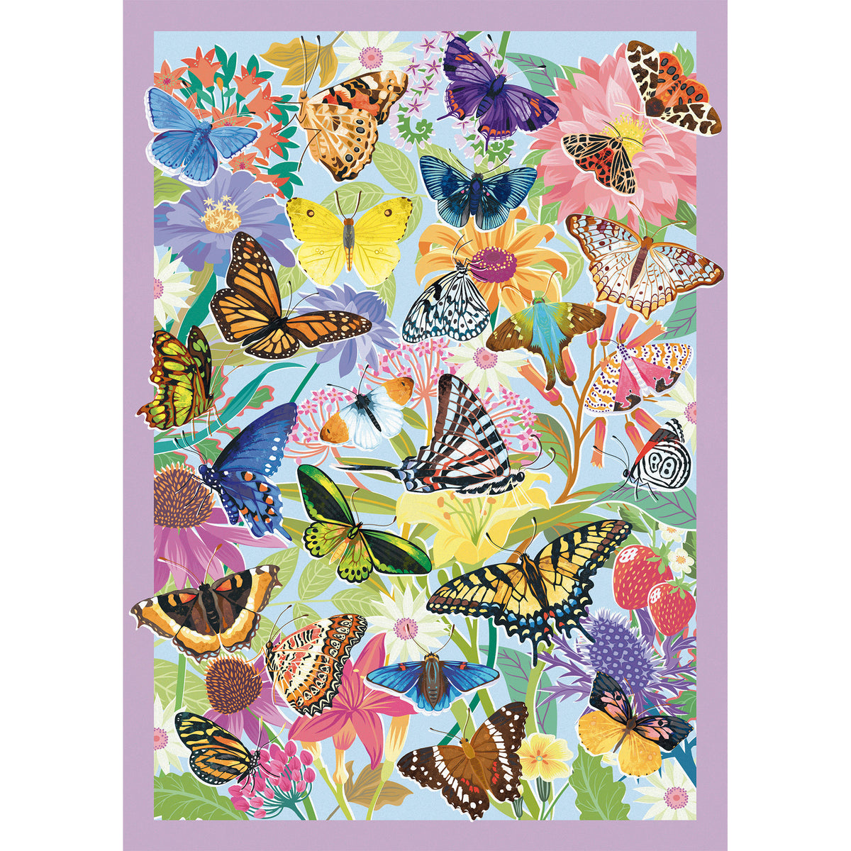 Schmetterlingstreiben, Puzzle