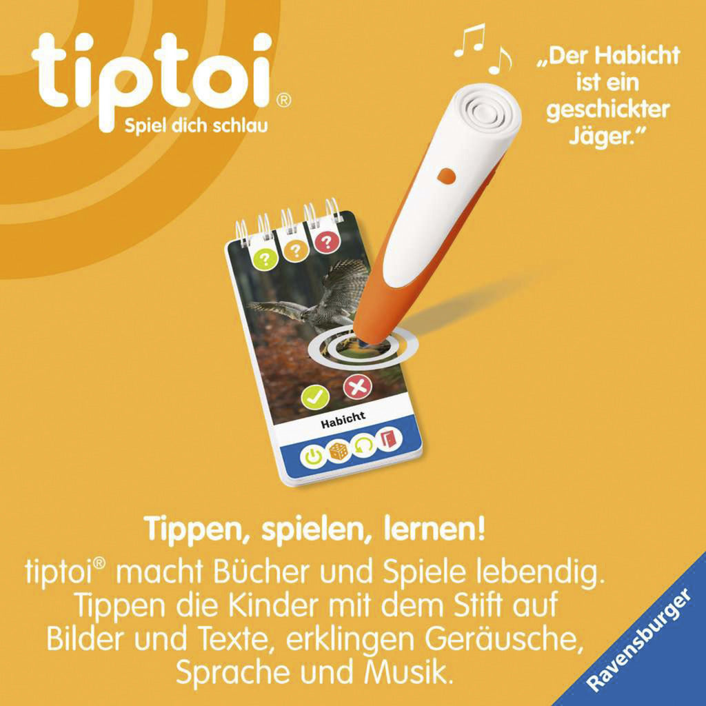 tiptoi Wieso? Weshalb? Warum? Quiz Unsere Vögel, Lernbuch