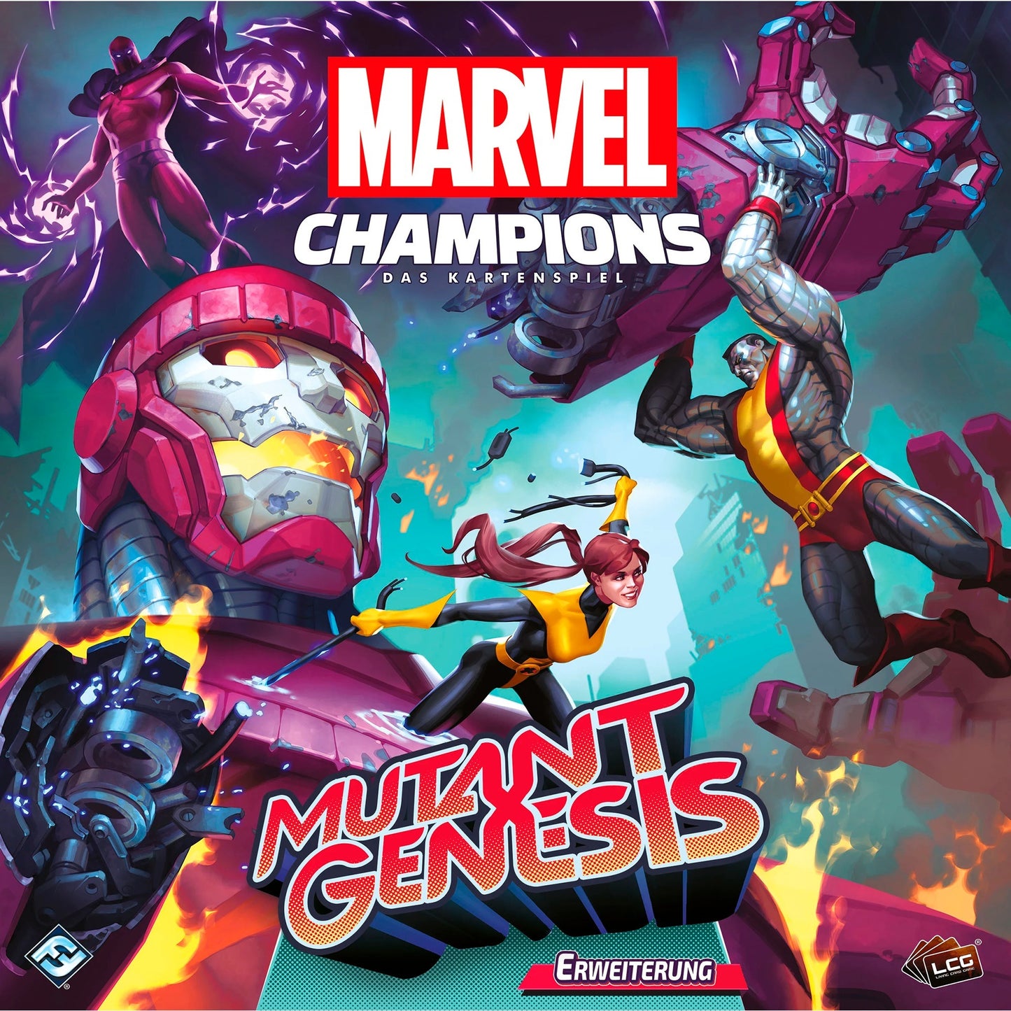 Asmodee Marvel Champions: Das Kartenspiel - Mutant Genesis