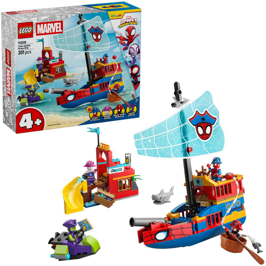 11208 Marvel Spidey und seine Super-Freunde Piratenschiff von Spideys Team, Konstruktionsspielzeug