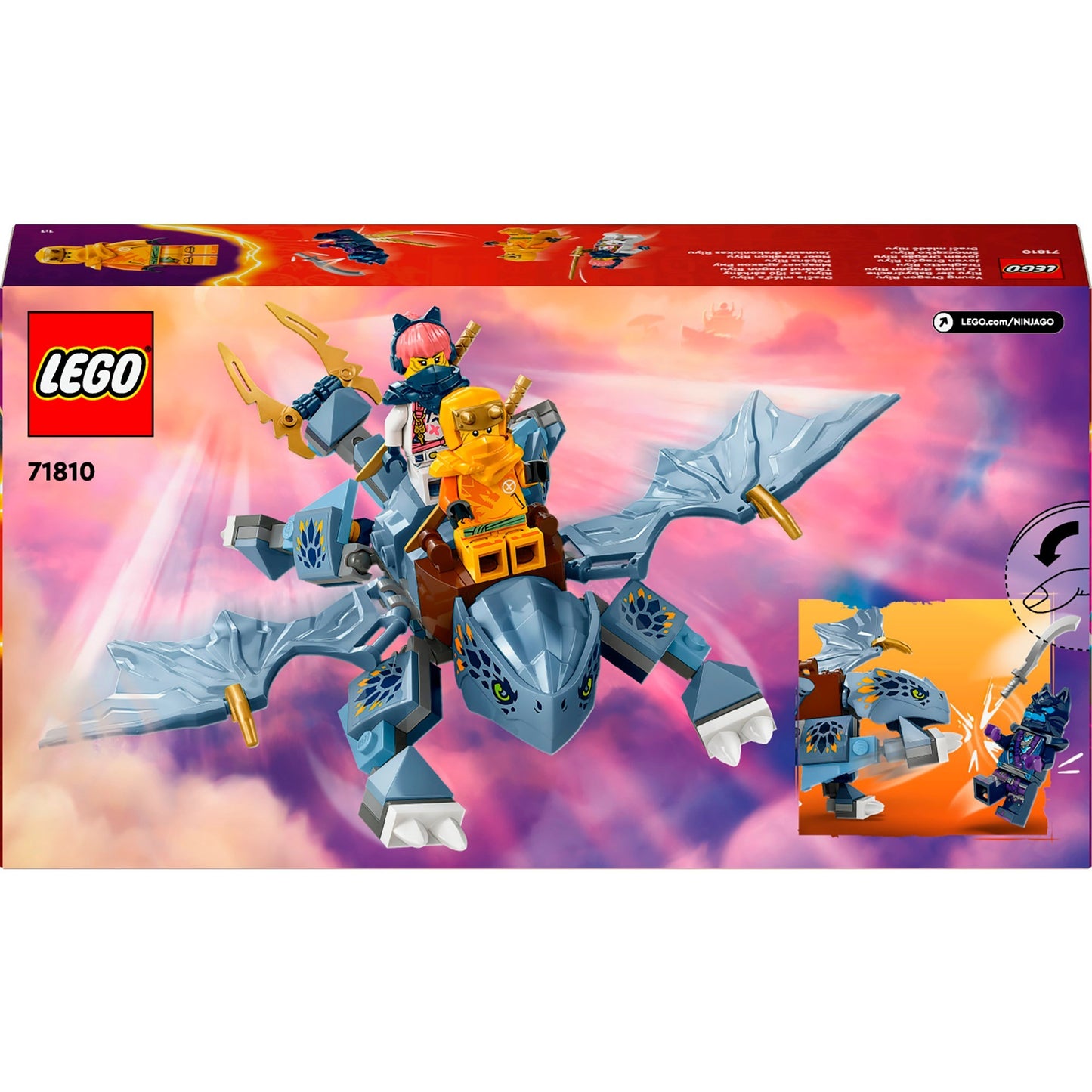 LEGO 71810 Ninjago Riyu der Babydrache, Konstruktionsspielzeug